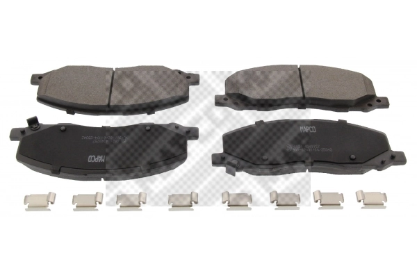 Kit de plaquettes de frein, frein à disque MAPCO 6021