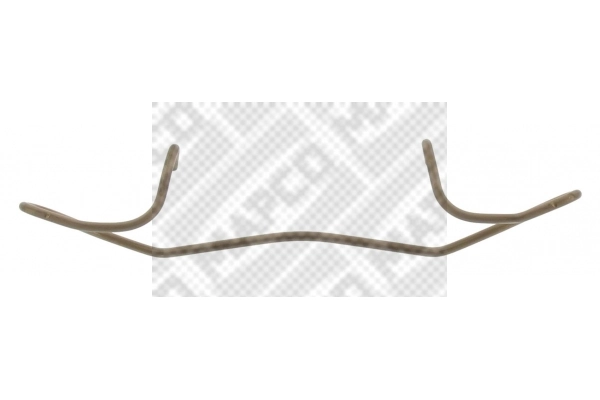 Kit d'accessoires, plaquette de frein à disque MAPCO 9611