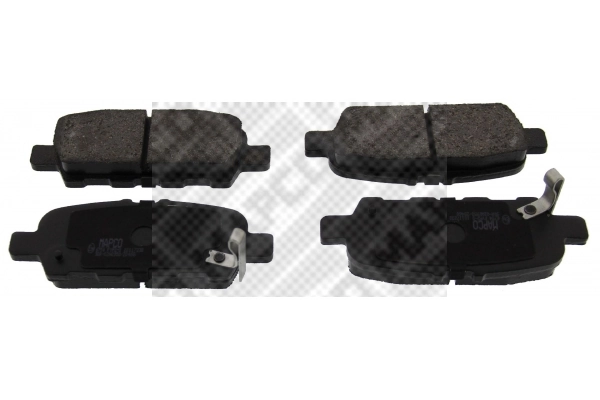 Kit de plaquettes de frein, frein à disque MAPCO 6754