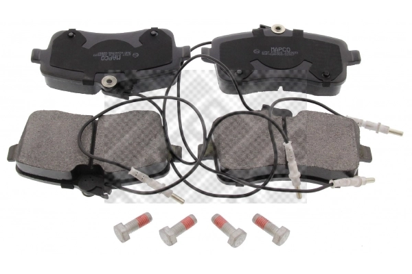 Kit de plaquettes de frein, frein à disque MAPCO 6757