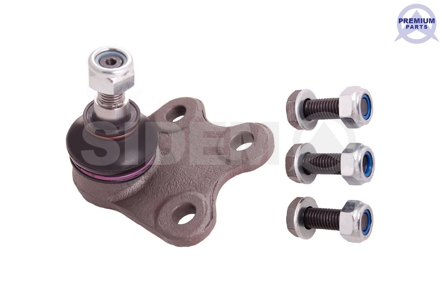 SIDEM 57084 — Опора кульова AUDI A1, SEAT IBIZA III-IV, Mii, VW POLO 01 перед. міст ліворуч (Вир-во SIDEM)