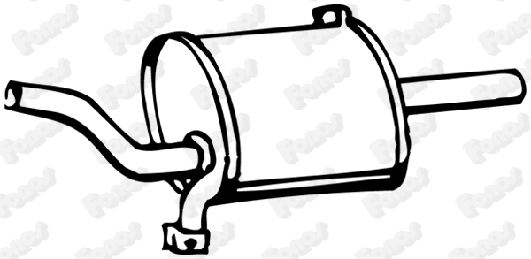 Rear Muffler