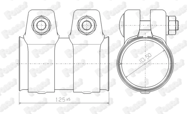 Pipe Connector, exhaust system