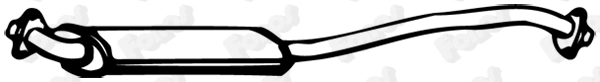 Centre Muffler