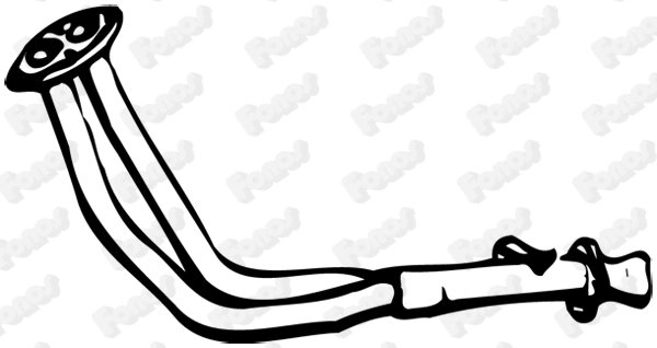 Tuyau d'échappement FONOS 1185