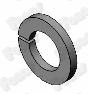 Nut, exhaust manifold