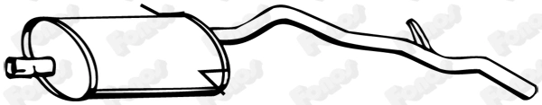 Centre Muffler