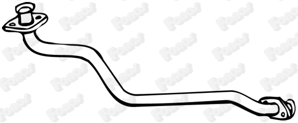 Tuyau d'échappement FONOS 1976