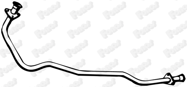 Tuyau d'échappement FONOS 31406