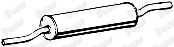 Rear Muffler