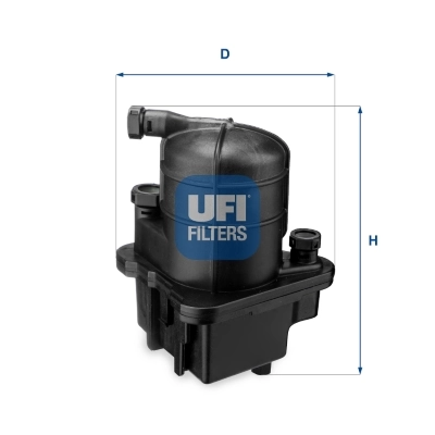 UFI 24.087.00 — Паливний фільтр