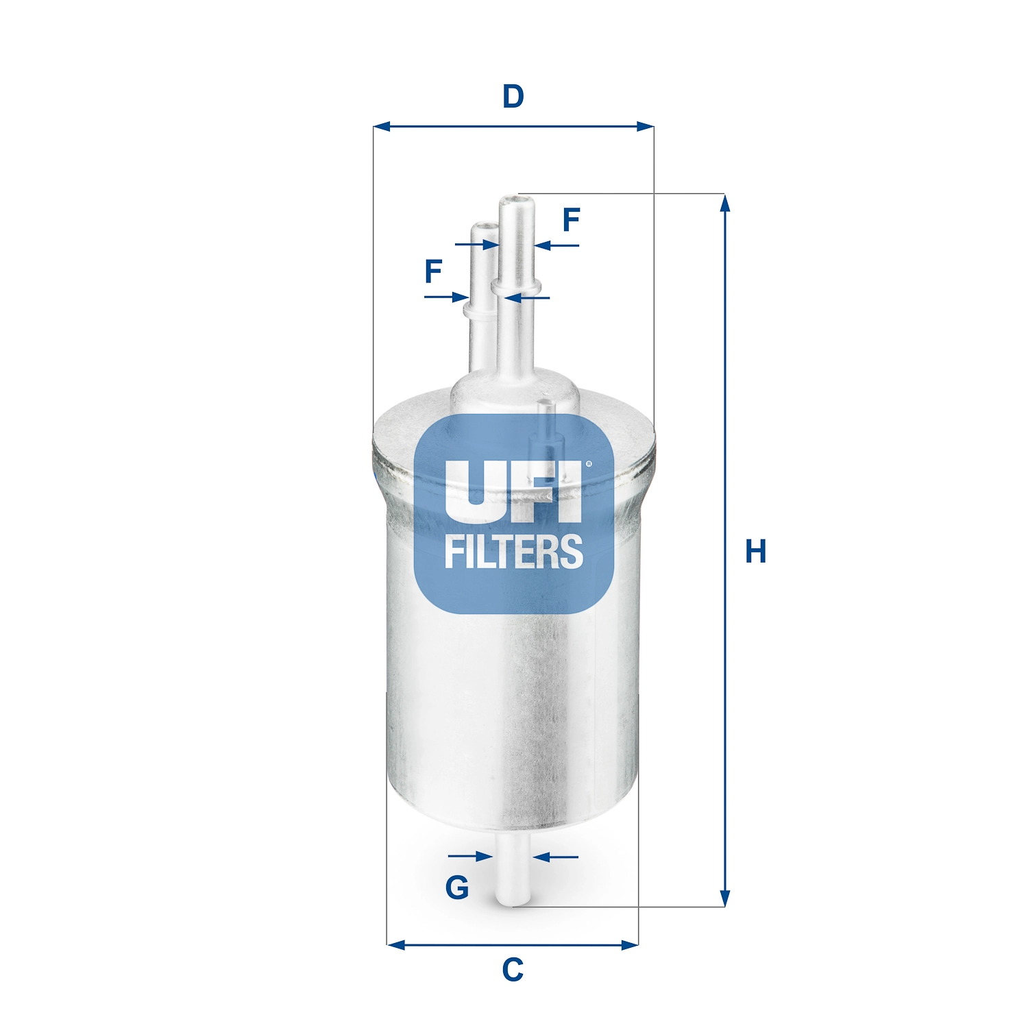 UFI 31.840.00 — Фільтр паливний