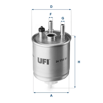 UFI 24.114.00 — Фільтр паливний
