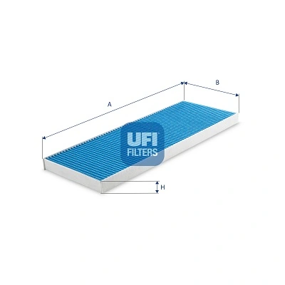 Filtre, air de l'habitacle UFI 34.453.00