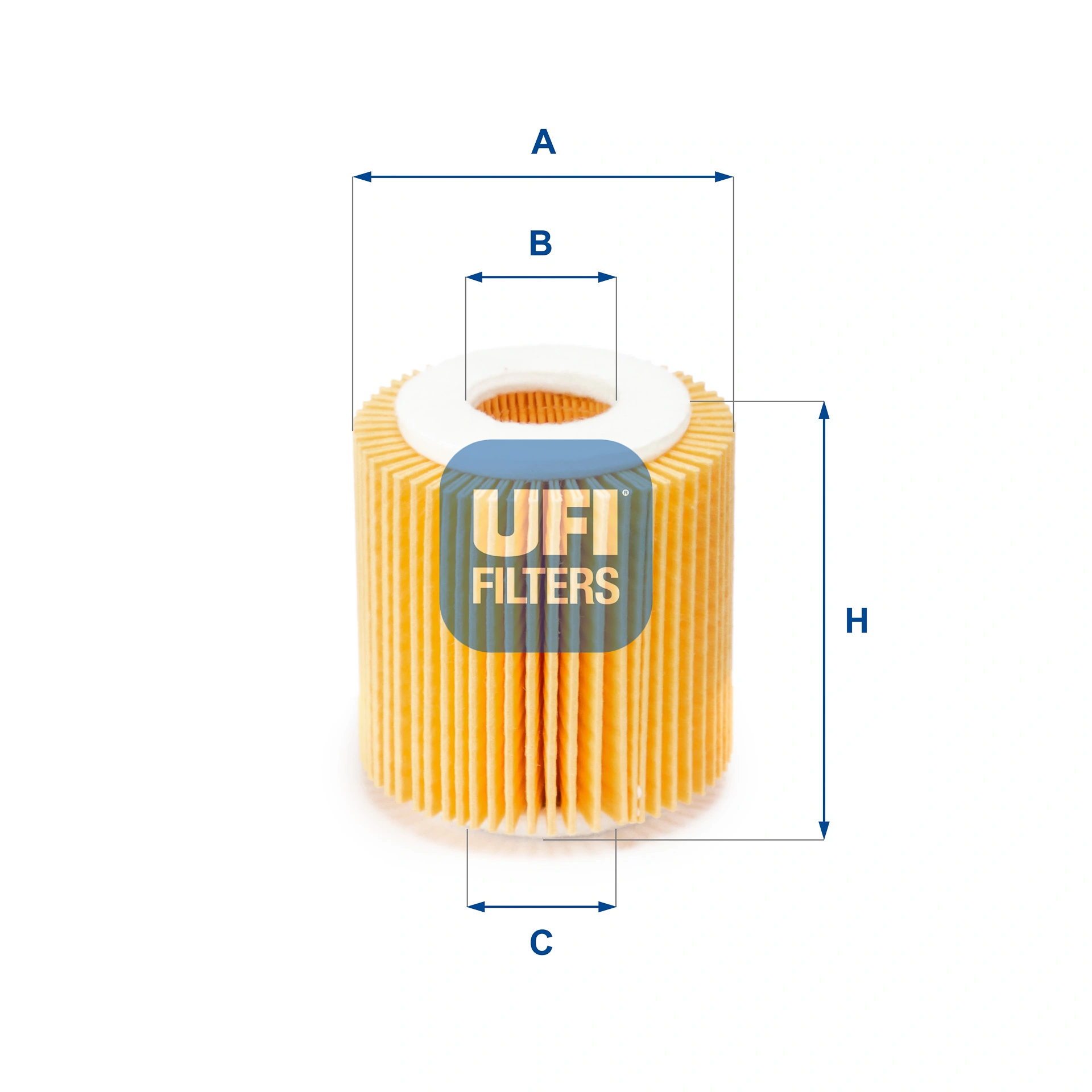 UFI 25.056.00 — Фільтр масляний