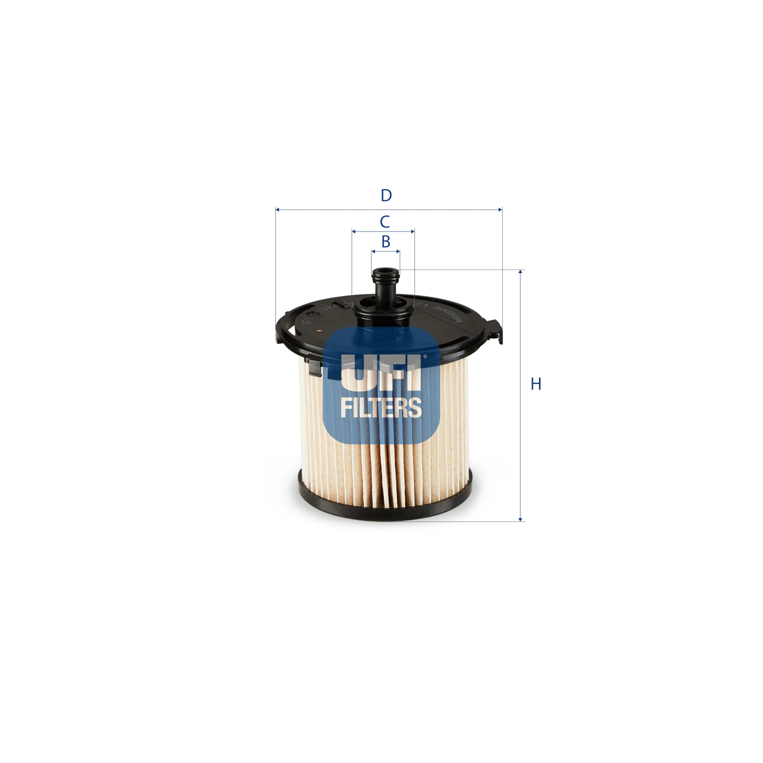 UFI 26.074.00 — Фільтр паливний