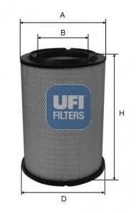 Filtre à air UFI 27.A43.00