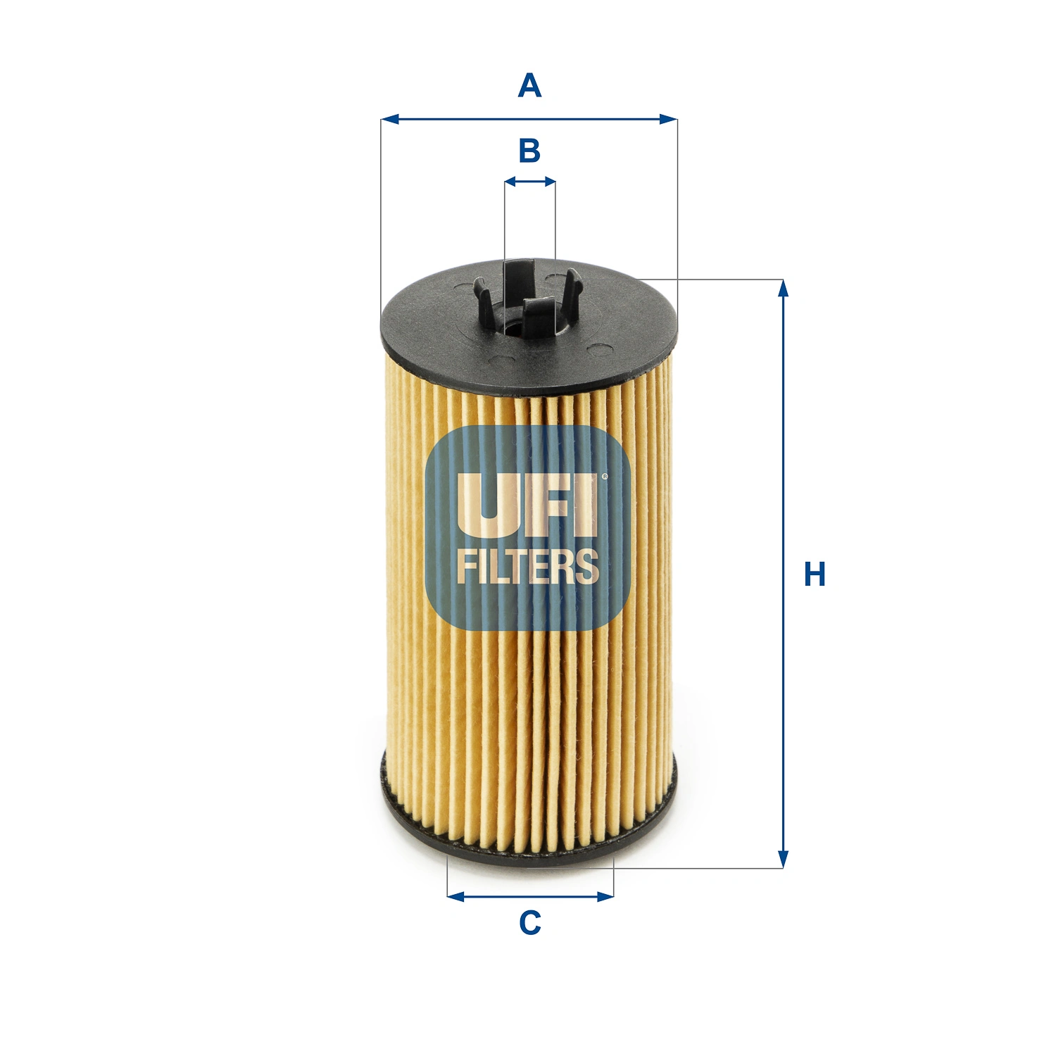UFI 25.199.00 — Фільтр масляний