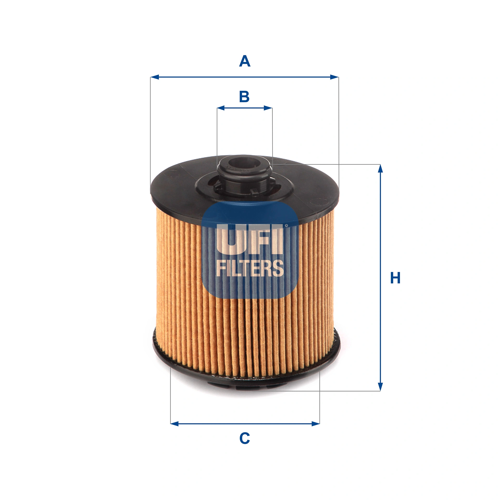 UFI 25.173.01 — Фільтр оливний VOLVO XC40 1.5 18- (OE) (вир-во UFI)