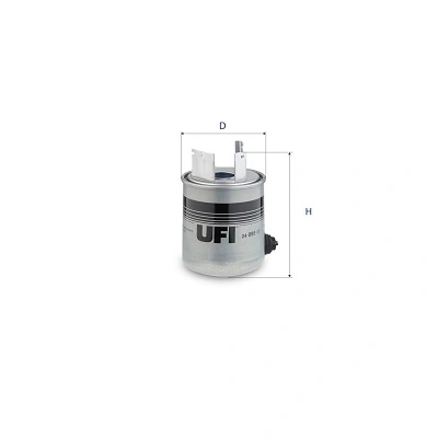 UFI 24.095.07 — Фільтр паливний