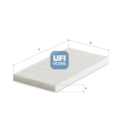 Filtre, air de l'habitacle UFI 53.633.00