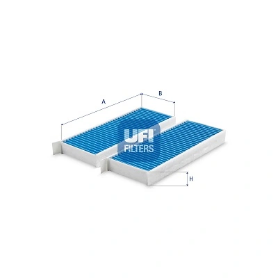 Filtre, air de l'habitacle UFI 34.254.00