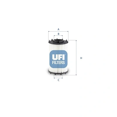 UFI 25.259.00 — Фільтр масляний