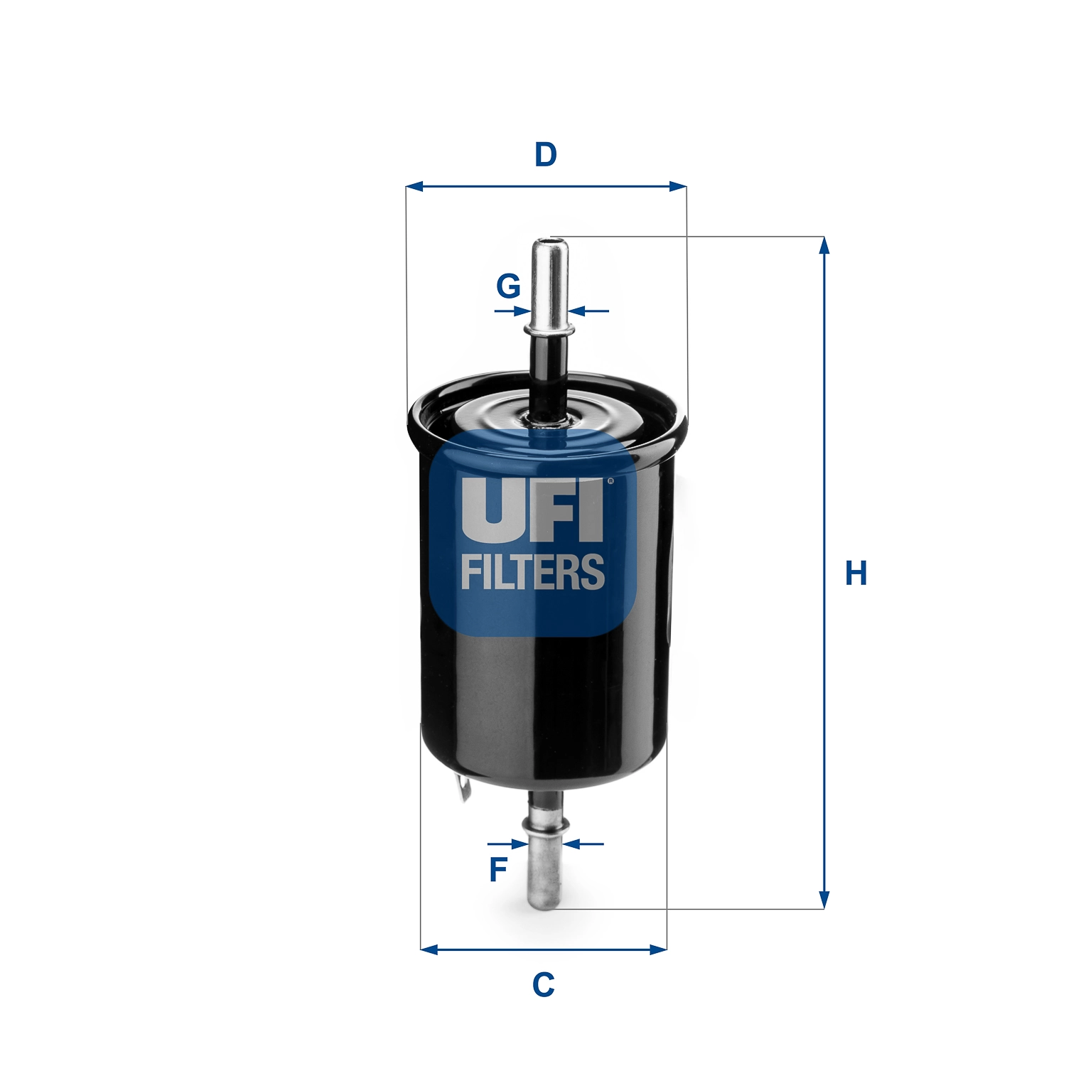 UFI 31.843.00 — Фільтр паливний