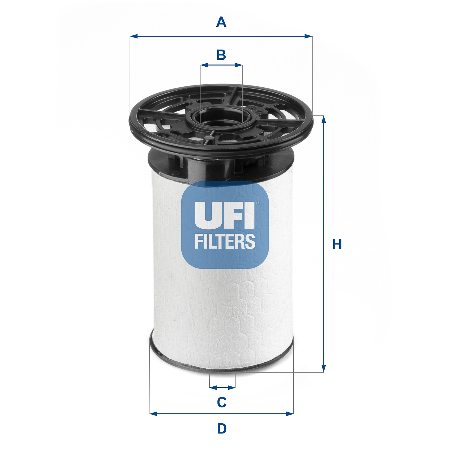 UFI 26.076.00 — Фільтр паливний
