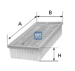 Filtre à air UFI 30.059.00