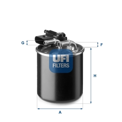 UFI 24.148.00 — Фільтр паливний
