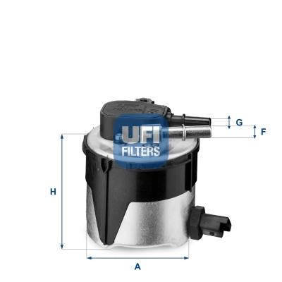 UFI 55.170.00 — Фільтр паливний