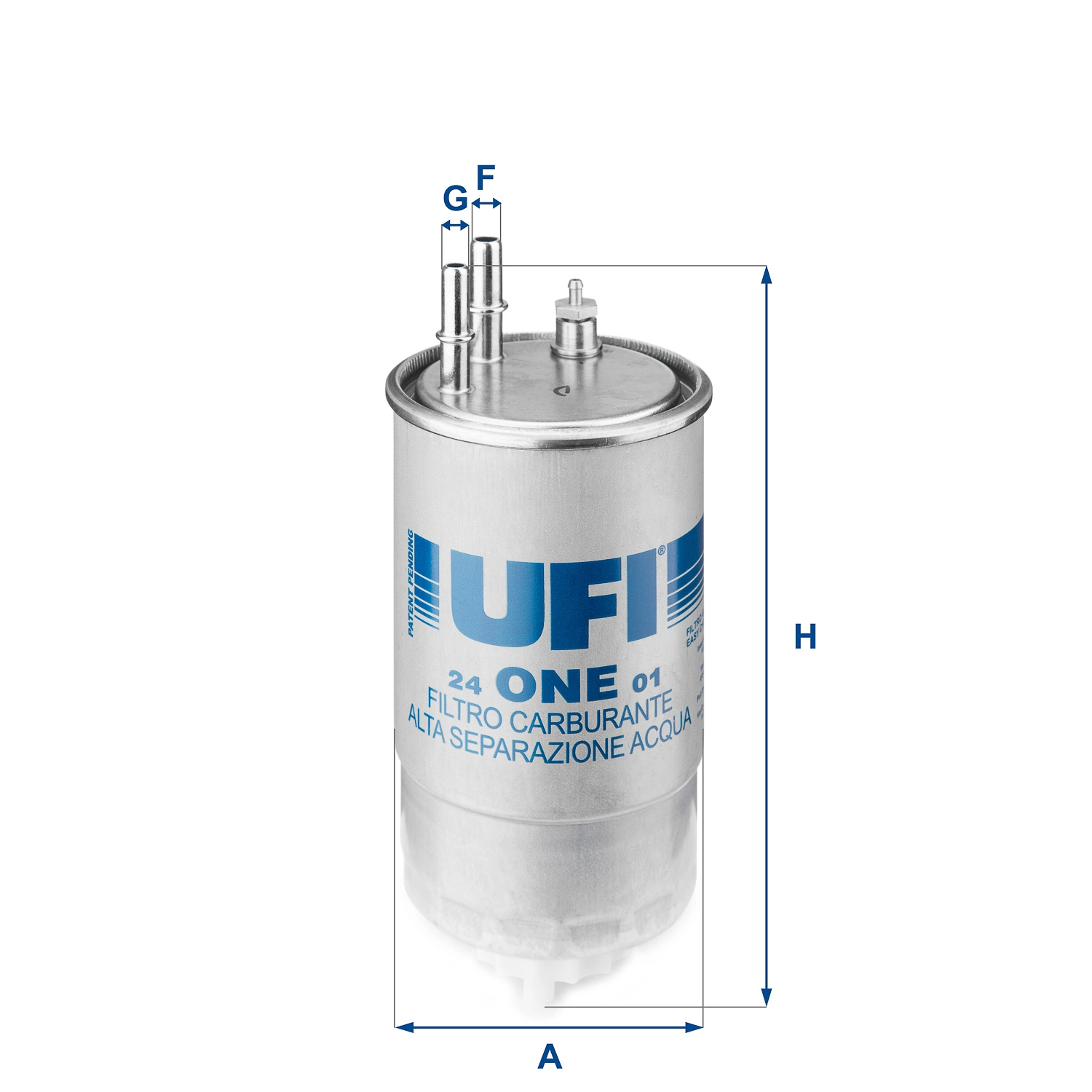 UFI 24.ONE.01 — Фільтр паливний