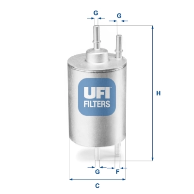 UFI 31.958.00 — Паливний фільтр