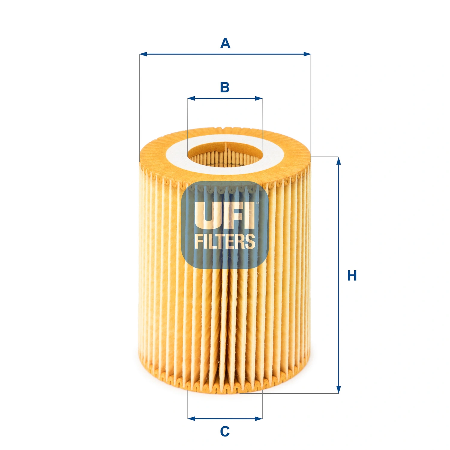 UFI 25.069.00 — Фільтр оливний MB SPRINTER II, VITO II CDI 06- (вир-во UFI)