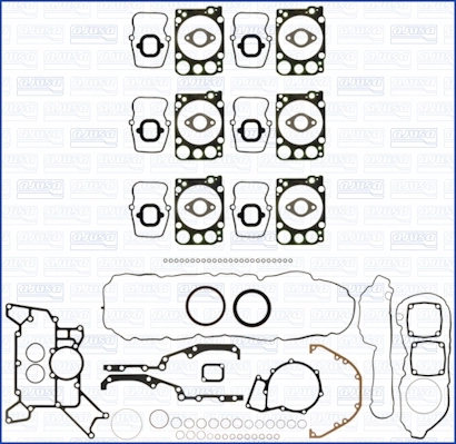 Pochette moteur complète