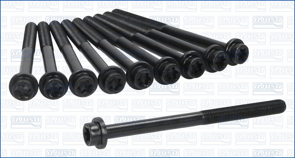 Jeu de boulons de culasse de cylindre AJUSA 81066200