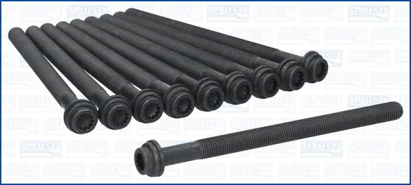 Jeu de boulons de culasse de cylindre AJUSA 81077500