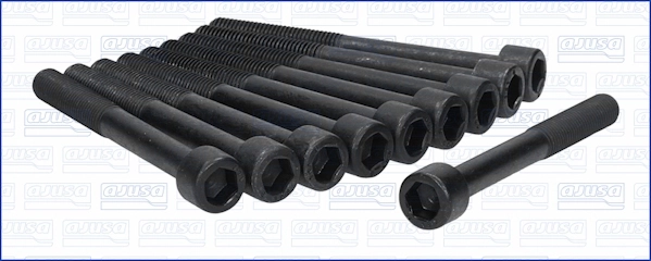 Jeu de boulons de culasse de cylindre AJUSA 81015400