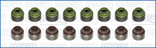 Seal Set, valve stem