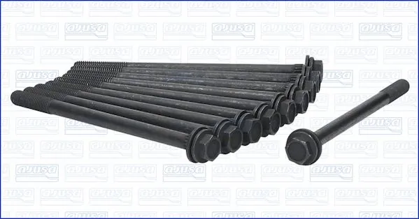 Jeu de boulons de culasse de cylindre AJUSA 81063800