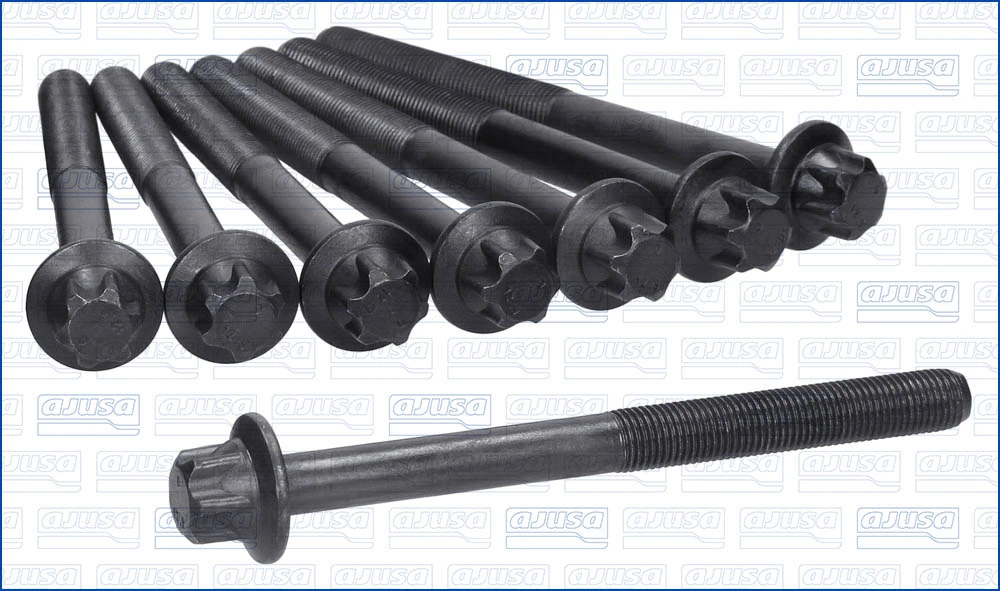 Jeu de boulons de culasse de cylindre AJUSA 81088900