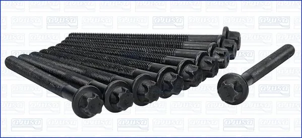 Jeu de boulons de culasse de cylindre AJUSA 81042700