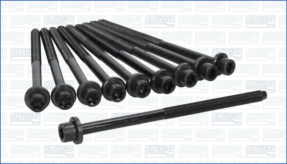 Jeu de boulons de culasse de cylindre AJUSA 81071600