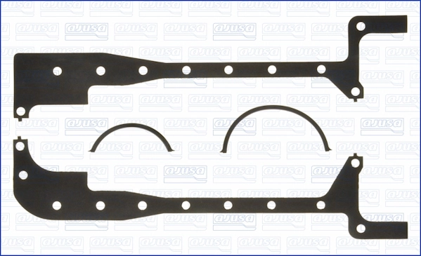 Jeu de joints d'étanchéité, carter d'huile AJUSA 59009400