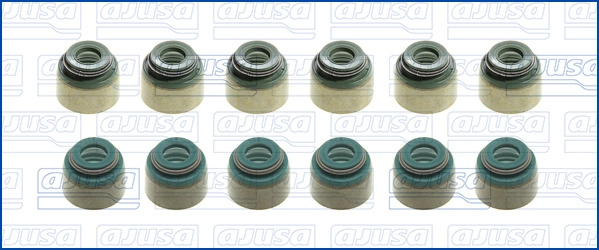 Seal Set, valve stem