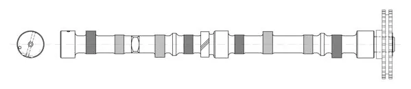 Arbre à came AJUSA 93104100