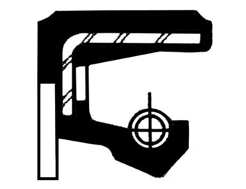 Bague d'étanchéité, vilebrequin CORTECO 19035190B