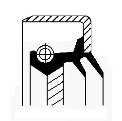 Bague d'étanchéité, différentiel CORTECO 01020677B