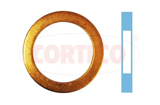 Bague d'étanchéité, porte-injecteur CORTECO 49430709